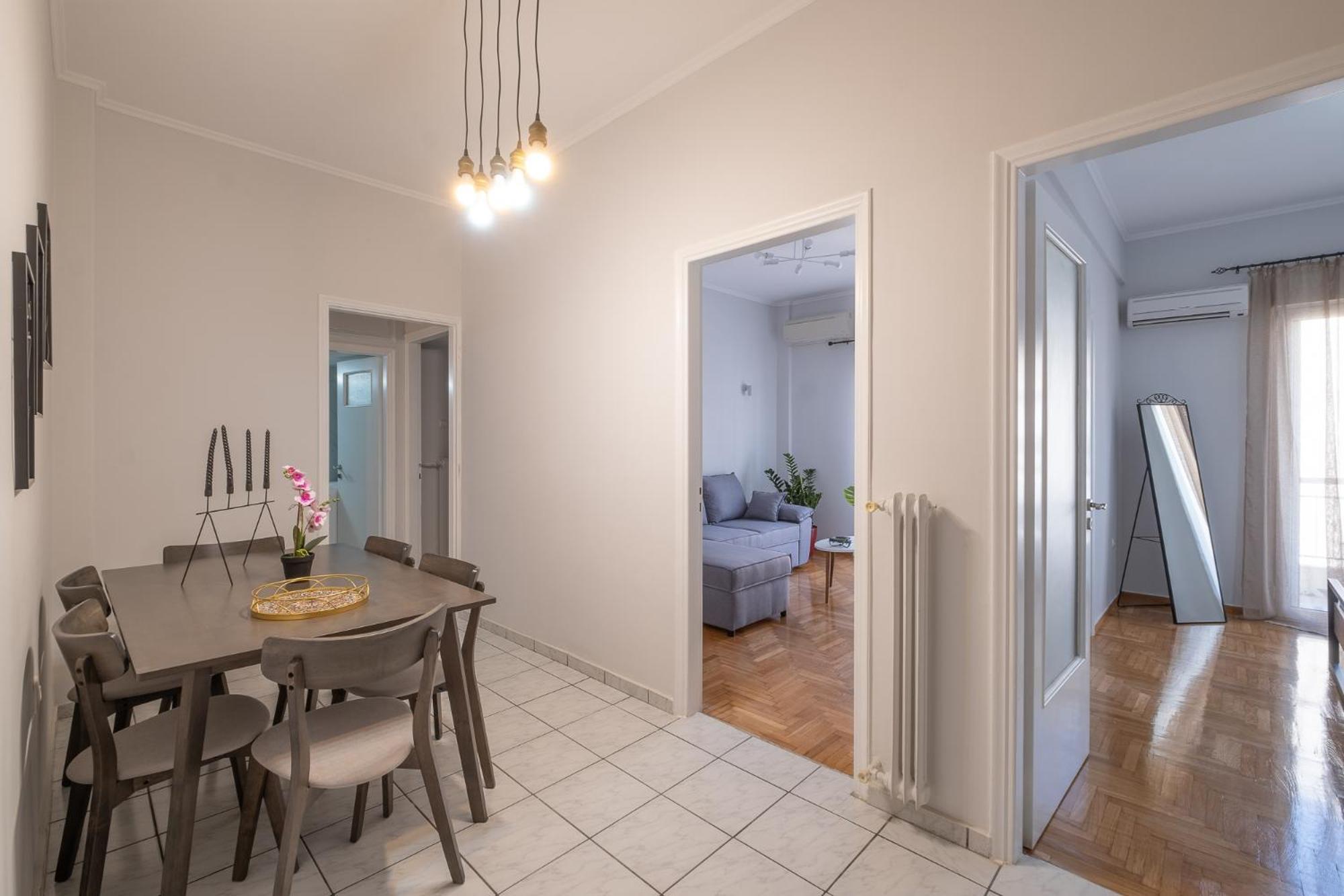 Lovely And Modern 3Bd Apartment Close To Ampelokipoi Metro Atény Exteriér fotografie