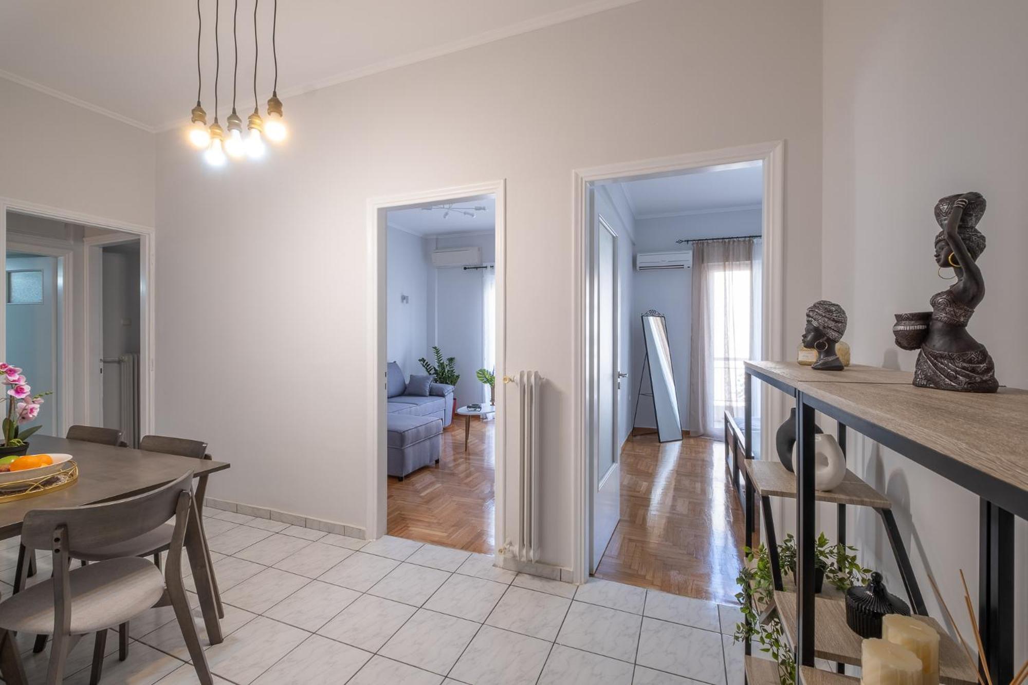 Lovely And Modern 3Bd Apartment Close To Ampelokipoi Metro Atény Exteriér fotografie